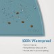 OHMO Bowl Mat for Small Dogs and Cats, Mat for Cat Bowl, Non-Slip Silicone Feeding Mat, Waterproof, Beige, 52 x 30 cm OHMO Bowl Mat for Small Dogs and Cats, Mat for Cat Bowl, Non-Slip Silicone Feeding Mat, Waterproof, Beige, 52 x 30 cm