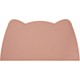 OHMO Bowl Mat for Small Dogs and Cats, Mat for Cat Bowl, Non-Slip Silicone Feeding Mat, Waterproof, Beige, 52 x 30 cm