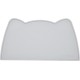OHMO Bowl Mat for Small Dogs and Cats, Mat for Cat Bowl, Non-Slip Silicone Feeding Mat, Waterproof, Beige, 52 x 30 cm