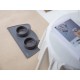 OHMO Bowl Mat for Small Dogs and Cats, Mat for Cat Bowl, Non-Slip Silicone Feeding Mat, Waterproof, Beige, 52 x 30 cm OHMO Bowl Mat for Small Dogs and Cats, Mat for Cat Bowl, Non-Slip Silicone Feeding Mat, Waterproof, Beige, 52 x 30 cm