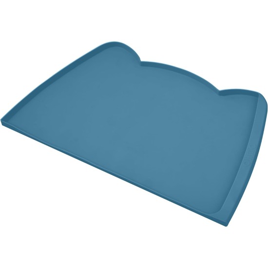 OHMO Bowl Mat for Small Dogs and Cats, Mat for Cat Bowl, Non-Slip Silicone Feeding Mat, Waterproof, Beige, 52 x 30 cm OHMO Bowl Mat for Small Dogs and Cats, Mat for Cat Bowl, Non-Slip Silicone Feeding Mat, Waterproof, Beige, 52 x 30 cm