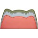 OHMO Bowl Mat for Small Dogs and Cats, Mat for Cat Bowl, Non-Slip Silicone Feeding Mat, Waterproof, Beige, 52 x 30 cm