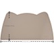 OHMO Bowl Mat for Small Dogs and Cats, Mat for Cat Bowl, Non-Slip Silicone Feeding Mat, Waterproof, Beige, 52 x 30 cm