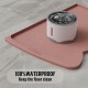 OHMO Bowl Mat for Small Dogs and Cats, Mat for Cat Bowl, Non-Slip Silicone Feeding Mat, Waterproof, Beige, 52 x 30 cm OHMO Bowl Mat for Small Dogs and Cats, Mat for Cat Bowl, Non-Slip Silicone Feeding Mat, Waterproof, Beige, 52 x 30 cm