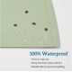OHMO Bowl Mat for Small Dogs and Cats, Mat for Cat Bowl, Non-Slip Silicone Feeding Mat, Waterproof, Beige, 52 x 30 cm