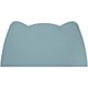 OHMO Bowl Mat for Small Dogs and Cats, Mat for Cat Bowl, Non-Slip Silicone Feeding Mat, Waterproof, Beige, 52 x 30 cm