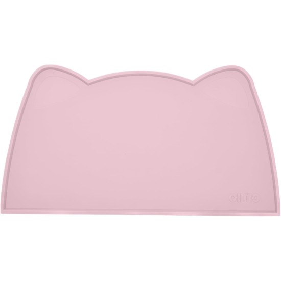 OHMO Bowl Mat for Small Dogs and Cats, Mat for Cat Bowl, Non-Slip Silicone Feeding Mat, Waterproof, Beige, 52 x 30 cm OHMO Bowl Mat for Small Dogs and Cats, Mat for Cat Bowl, Non-Slip Silicone Feeding Mat, Waterproof, Beige, 52 x 30 cm