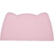 OHMO Bowl Mat for Small Dogs and Cats, Mat for Cat Bowl, Non-Slip Silicone Feeding Mat, Waterproof, Beige, 52 x 30 cm