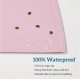 OHMO Bowl Mat for Small Dogs and Cats, Mat for Cat Bowl, Non-Slip Silicone Feeding Mat, Waterproof, Beige, 52 x 30 cm