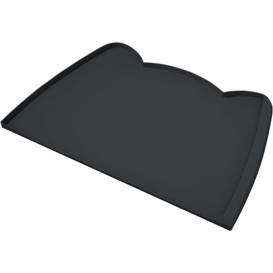 OHMO Bowl Mat for Small Dogs and Cats, Mat for Cat Bowl, Non-Slip Silicone Feeding Mat, Waterproof, Beige, 52 x 30 cm OHMO Bowl Mat for Small Dogs and Cats, Mat for Cat Bowl, Non-Slip Silicone Feeding Mat, Waterproof, Beige, 52 x 30 cm