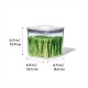 OXO Good Grips Pet Pop Container - 2.6L, Ideal for up to 3lb Dog Food or 2lb Cat Food, Airtight Storage Container for Dog and Cat Food, BPA Free OXO Good Grips Pet Pop Container - 2.6L, Ideal for up to 3lb Dog Food or 2lb Cat Food, Airtight Storage Container for Dog and Cat Food, BPA Free