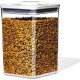 OXO Good Grips Pet Pop Container - 2.6L, Ideal for up to 3lb Dog Food or 2lb Cat Food, Airtight Storage Container for Dog and Cat Food, BPA Free OXO Good Grips Pet Pop Container - 2.6L, Ideal for up to 3lb Dog Food or 2lb Cat Food, Airtight Storage Container for Dog and Cat Food, BPA Free