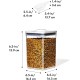 OXO Good Grips Pet Pop Container - 2.6L, Ideal for up to 3lb Dog Food or 2lb Cat Food, Airtight Storage Container for Dog and Cat Food, BPA Free OXO Good Grips Pet Pop Container - 2.6L, Ideal for up to 3lb Dog Food or 2lb Cat Food, Airtight Storage Container for Dog and Cat Food, BPA Free