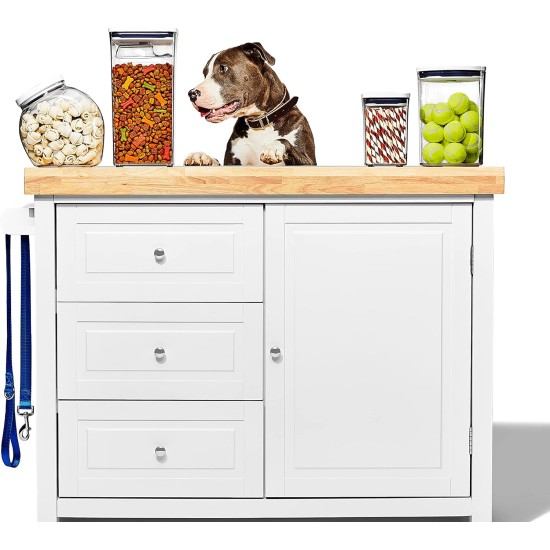OXO Good Grips Pet Pop Container - 2.6L, Ideal for up to 3lb Dog Food or 2lb Cat Food, Airtight Storage Container for Dog and Cat Food, BPA Free OXO Good Grips Pet Pop Container - 2.6L, Ideal for up to 3lb Dog Food or 2lb Cat Food, Airtight Storage Container for Dog and Cat Food, BPA Free