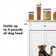 OXO Good Grips Pet Pop Container - 2.6L, Ideal for up to 3lb Dog Food or 2lb Cat Food, Airtight Storage Container for Dog and Cat Food, BPA Free OXO Good Grips Pet Pop Container - 2.6L, Ideal for up to 3lb Dog Food or 2lb Cat Food, Airtight Storage Container for Dog and Cat Food, BPA Free