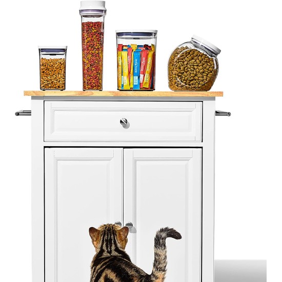OXO Good Grips Pet Pop Container - 2.6L, Ideal for up to 3lb Dog Food or 2lb Cat Food, Airtight Storage Container for Dog and Cat Food, BPA Free OXO Good Grips Pet Pop Container - 2.6L, Ideal for up to 3lb Dog Food or 2lb Cat Food, Airtight Storage Container for Dog and Cat Food, BPA Free