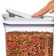 OXO Good Grips Pet Pop Container - 2.6L, Ideal for up to 3lb Dog Food or 2lb Cat Food, Airtight Storage Container for Dog and Cat Food, BPA Free OXO Good Grips Pet Pop Container - 2.6L, Ideal for up to 3lb Dog Food or 2lb Cat Food, Airtight Storage Container for Dog and Cat Food, BPA Free