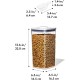 OXO Good Grips Pet Pop Container - 2.6L, Ideal for up to 3lb Dog Food or 2lb Cat Food, Airtight Storage Container for Dog and Cat Food, BPA Free OXO Good Grips Pet Pop Container - 2.6L, Ideal for up to 3lb Dog Food or 2lb Cat Food, Airtight Storage Container for Dog and Cat Food, BPA Free