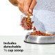 OXO Good Grips Pet Pop Container - 2.6L, Ideal for up to 3lb Dog Food or 2lb Cat Food, Airtight Storage Container for Dog and Cat Food, BPA Free OXO Good Grips Pet Pop Container - 2.6L, Ideal for up to 3lb Dog Food or 2lb Cat Food, Airtight Storage Container for Dog and Cat Food, BPA Free