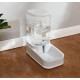 Old Tjikko Automatic Food and Water Dispenser for Cats and Dogs, Automatic Feeder and Water Drinker Set for Small Animals, Dog Bowl, 3.8 Litres PBA Free
