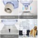 Old Tjikko Automatic Food and Water Dispenser for Cats and Dogs, Automatic Feeder and Water Drinker Set for Small Animals, Dog Bowl, 3.8 Litres PBA Free Old Tjikko Automatic Food and Water Dispenser for Cats and Dogs, Automatic Feeder and Water Drinker Set for Small Animals, Dog Bowl, 3.8 Litres PBA Free
