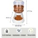 Old Tjikko Automatic Food and Water Dispenser for Cats and Dogs, Automatic Feeder and Water Drinker Set for Small Animals, Dog Bowl, 3.8 Litres PBA Free