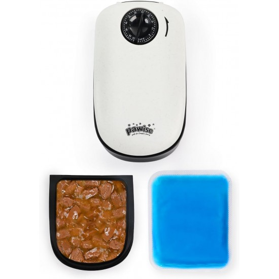 PAWISE Automatic Pet Feeding for Dogs and Cats, 1.5 Cup Feeder with 48-Hour Timer for Single PAWISE Automatic Pet Feeding for Dogs and Cats, 1.5 Cup Feeder with 48-Hour Timer for Single