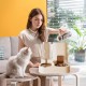 PETCUTE All-in-One Automatic Food and Water Dispenser for Pets, Gravity Feeder for Cats, Dog Water Dispenser, Automatic Pet Feeder for Wet/Dry Food PETCUTE All-in-One Automatic Food and Water Dispenser for Pets, Gravity Feeder for Cats, Dog Water Dispenser, Automatic Pet Feeder for Wet/Dry Food
