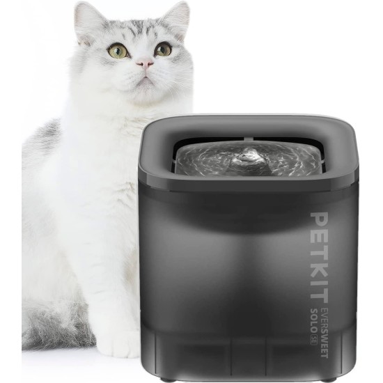 PETKIT Cybertail Cat Drinking Fountain, Dog Water Dispenser, 1.85 L Cat/Dog Water Fountain, Intelligent LED Light, 25 dB Extremely Quiet, Corded Water Dispenser, Cordless Water Pump PETKIT Cybertail Cat Drinking Fountain, Dog Water Dispenser, 1.85 L Cat/Dog Water Fountain, Intelligent LED Light, 25 dB Extremely Quiet, Corded Water Dispenser, Cordless Water Pump