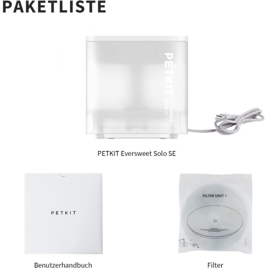 PETKIT Cybertail Cat Drinking Fountain, Dog Water Dispenser, 1.85 L Cat/Dog Water Fountain, Intelligent LED Light, 25 dB Extremely Quiet, Corded Water Dispenser, Cordless Water Pump PETKIT Cybertail Cat Drinking Fountain, Dog Water Dispenser, 1.85 L Cat/Dog Water Fountain, Intelligent LED Light, 25 dB Extremely Quiet, Corded Water Dispenser, Cordless Water Pump