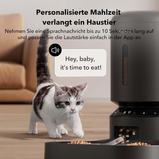 PETLIBRO 5L Automatic Feeder for 2 Cats and Dogs with App, 5G WiFi Pet Feeder, Automatic Cat Feeder with Sensor for Low Feed, 1-10 Meals a Day PETLIBRO 5L Automatic Feeder for 2 Cats and Dogs with App, 5G WiFi Pet Feeder, Automatic Cat Feeder with Sensor for Low Feed, 1-10 Meals a Day