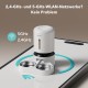 PETLIBRO 5L Automatic Feeder for 2 Cats and Dogs with App, 5G WiFi Pet Feeder, Automatic Cat Feeder with Sensor for Low Feed, 1-10 Meals a Day
