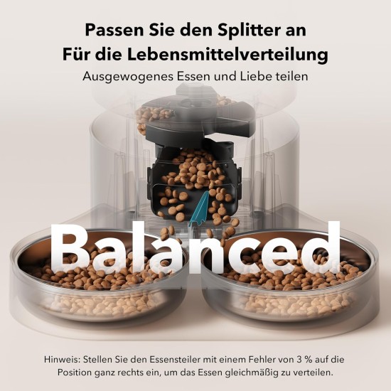 PETLIBRO 5L Automatic Feeder for 2 Cats and Dogs with App, 5G WiFi Pet Feeder, Automatic Cat Feeder with Sensor for Low Feed, 1-10 Meals a Day PETLIBRO 5L Automatic Feeder for 2 Cats and Dogs with App, 5G WiFi Pet Feeder, Automatic Cat Feeder with Sensor for Low Feed, 1-10 Meals a Day