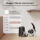 PETLIBRO Automatic Cat Feeder with App, Wireless 2.4G WiFi Enabled Intelligent Feeder, Rechargeable Battery with 30 Days Battery Life, with Stainless Steel Bowl, App Control PETLIBRO Automatic Cat Feeder with App, Wireless 2.4G WiFi Enabled Intelligent Feeder, Rechargeable Battery with 30 Days Battery Life, with Stainless Steel Bowl, App Control