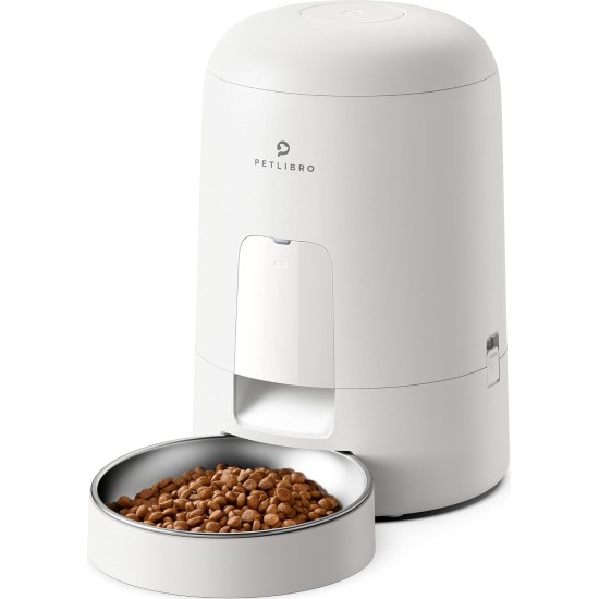PETLIBRO Automatic Cat Food Dispenser, Automatic Cat Feeder Battery-Operated with 180-Day Battery Life, Air Pet Feeder for Cat & Dog, Timed Cat Feeder Program 1-6 Meals Control, 2L Car Cat Feeder PETLIBRO Automatic Cat Food Dispenser, Automatic Cat Feeder Battery-Operated with 180-Day Battery Life, Air Pet Feeder for Cat & Dog, Timed Cat Feeder Program 1-6 Meals Control, 2L Car Cat Feeder