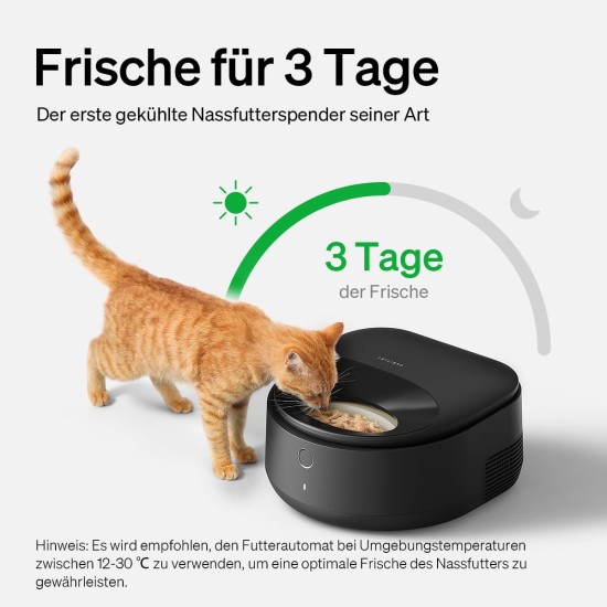 PETLIBRO Automatic Cat Wet Food, Wet Feeder with Semiconductor Cooling, 2.4 GHz Wi-Fi Smart App Control, 3 Days True Freshness, Wet Food Dispenser for Cats and Dogs PETLIBRO Automatic Cat Wet Food, Wet Feeder with Semiconductor Cooling, 2.4 GHz Wi-Fi Smart App Control, 3 Days True Freshness, Wet Food Dispenser for Cats and Dogs