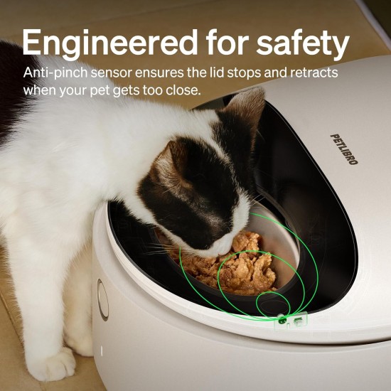 PETLIBRO Automatic Cat Wet Food with Dishwasher-Safe Stainless Steel Bowl, Wet Feeder with Semiconductor Cooling, 2.4 GHz Wi-Fi Smart App Control, 3 Days True Freshness, Wet Food Feeder PETLIBRO Automatic Cat Wet Food with Dishwasher-Safe Stainless Steel Bowl, Wet Feeder with Semiconductor Cooling, 2.4 GHz Wi-Fi Smart App Control, 3 Days True Freshness, Wet Food Feeder