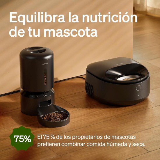 PETLIBRO Automatic Cat Wet Food with Dishwasher-Safe Stainless Steel Bowl, Wet Feeder with Semiconductor Cooling, 2.4 GHz Wi-Fi Smart App Control, 3 Days True Freshness, Wet Food Feeder PETLIBRO Automatic Cat Wet Food with Dishwasher-Safe Stainless Steel Bowl, Wet Feeder with Semiconductor Cooling, 2.4 GHz Wi-Fi Smart App Control, 3 Days True Freshness, Wet Food Feeder