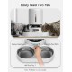 PETLIBRO Pet Food Splitter with Stainless Steel Bowls, Automatic Cat Feeder for Two Cats or Dogs, Suitable Automatic Cat Feeder PLAF005, PLAF006, PLAF103 PETLIBRO Pet Food Splitter with Stainless Steel Bowls, Automatic Cat Feeder for Two Cats or Dogs, Suitable Automatic Cat Feeder PLAF005, PLAF006, PLAF103