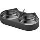 PETLIBRO Pet Food Splitter with Stainless Steel Bowls, Automatic Cat Feeder for Two Cats or Dogs, Suitable Automatic Cat Feeder PLAF005, PLAF006, PLAF103 PETLIBRO Pet Food Splitter with Stainless Steel Bowls, Automatic Cat Feeder for Two Cats or Dogs, Suitable Automatic Cat Feeder PLAF005, PLAF006, PLAF103