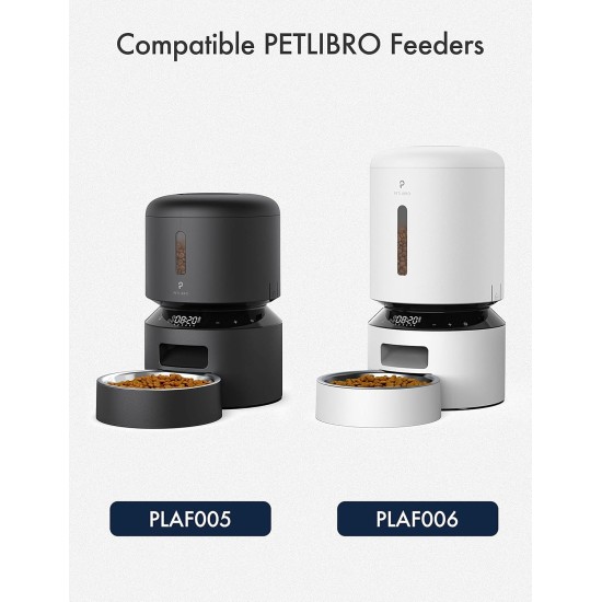 PETLIBRO Pet Food Splitter with Stainless Steel Bowls, Automatic Cat Feeder for Two Cats or Dogs, Suitable Automatic Cat Feeder PLAF005, PLAF006, PLAF103, PLAF203 PETLIBRO Pet Food Splitter with Stainless Steel Bowls, Automatic Cat Feeder for Two Cats or Dogs, Suitable Automatic Cat Feeder PLAF005, PLAF006, PLAF103, PLAF203