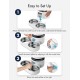 PETLIBRO Pet Food Splitter with Stainless Steel Bowls, Automatic Cat Feeder for Two Cats or Dogs, Suitable Automatic Cat Feeder PLAF005, PLAF006, PLAF103, PLAF203 PETLIBRO Pet Food Splitter with Stainless Steel Bowls, Automatic Cat Feeder for Two Cats or Dogs, Suitable Automatic Cat Feeder PLAF005, PLAF006, PLAF103, PLAF203