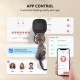 PUPPY KITTY Automatic Cat Feeder, 2.4G WiFi App Control, Automatic Cat Feeder with Stainless Steel Bowl, Easy to Clean, 10S Recording Function, 1-10 Meals a Day