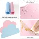 Pack of 2 Cloud Placemats, Feeding Mats, Silicone Placemats, Feeding Mats for Pets, Insulated Placemats, Suitable for Pets (Blue + Pink) (47.9 cm x 26.7 cm) Pack of 2 Cloud Placemats, Feeding Mats, Silicone Placemats, Feeding Mats for Pets, Insulated Placemats, Suitable for Pets (Blue + Pink) (47.9 cm x 26.7 cm)