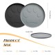 Pack of 2 Dog Bowl Mat Cat Bowl Mat Silicone Mat Feeding Mat Dog Pack of 2 Dog Bowl Mat Cat Bowl Mat Silicone Mat Feeding Mat Dog