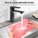 Pack of 2 Silicone Feeding Mats for Cats, 44 x 25.5 cm Bowl Mat Cat with Rim, Non-Slip Pet Feeding, Pot Holder Feeding Mat Dog, for Dogs, Cats, Rabbits (Pink, Grey) Pack of 2 Silicone Feeding Mats for Cats, 44 x 25.5 cm Bowl Mat Cat with Rim, Non-Slip Pet Feeding, Pot Holder Feeding Mat Dog, for Dogs, Cats, Rabbits (Pink, Grey)