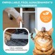 Pet Bowl Mat for Cats and Dogs Feeding Mat for Dog Food Silicone Mat Waterproof Non-Slip Raised Edge (55x40cm) Pet Bowl Mat for Cats and Dogs Feeding Mat for Dog Food Silicone Mat Waterproof Non-Slip Raised Edge (55x40cm)