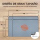 Pet Bowl Mat for Cats and Dogs Feeding Mat for Dog Food Silicone Mat Waterproof Non-Slip Raised Edge (55x40cm) Pet Bowl Mat for Cats and Dogs Feeding Mat for Dog Food Silicone Mat Waterproof Non-Slip Raised Edge (55x40cm)