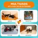 Pet Bowl Mat for Cats and Dogs Feeding Mat for Dog Food Silicone Mat Waterproof Non-Slip Raised Edge (55x40cm) Pet Bowl Mat for Cats and Dogs Feeding Mat for Dog Food Silicone Mat Waterproof Non-Slip Raised Edge (55x40cm)