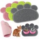Pet Cat Litter Mat, SUAVER PVC Non-Slip Paw Shaped Cat Litter Tray Mat Pet Food Water Bowl Placement Mat Pet Feeding Mats, 30 x 40 cm (Lotus Pink) Pet Cat Litter Mat, SUAVER PVC Non-Slip Paw Shaped Cat Litter Tray Mat Pet Food Water Bowl Placement Mat Pet Feeding Mats, 30 x 40 cm (Lotus Pink)